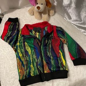 COOGI BRIGHTS multicolored kids jacket 18mos.